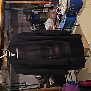 Long black top size 1x